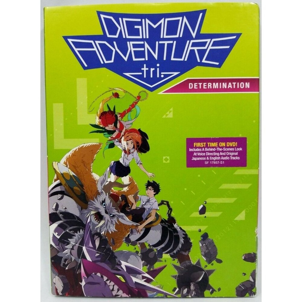 Digimon Adventure Tri Determination DVD Widescreen animated movie 2016 Anime